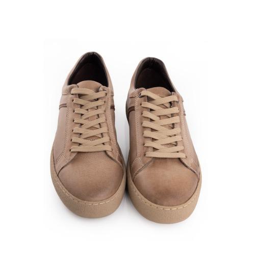 MegaTerra Sand - Bej Nubuk Görünümlü Monokrom Sneaker